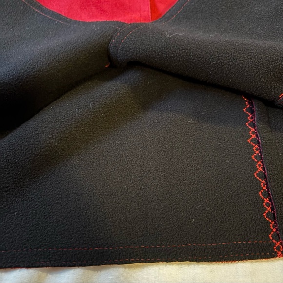 Vintage Alfred Dunner Women’s Sz 16W Red Faux Suede Fleece interior Jacket - Picture 7 of 10